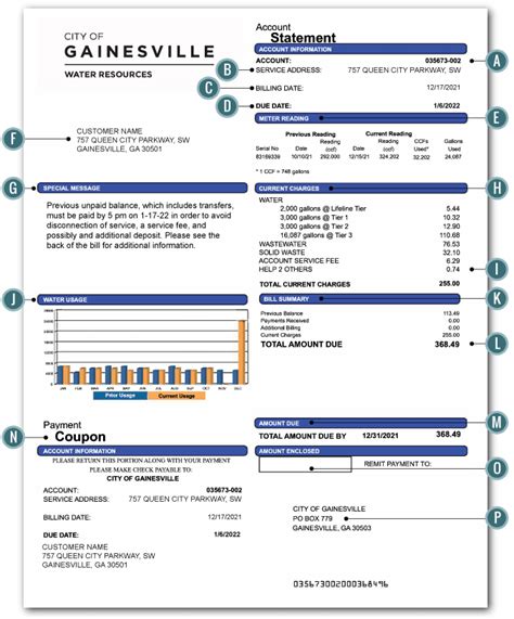 gainesville ga water bill.
